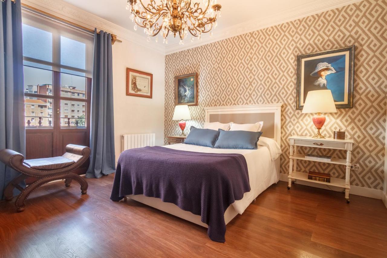 Amplio Y Elegante Con Diseno Vintage Apartment Portugalete Luaran gambar