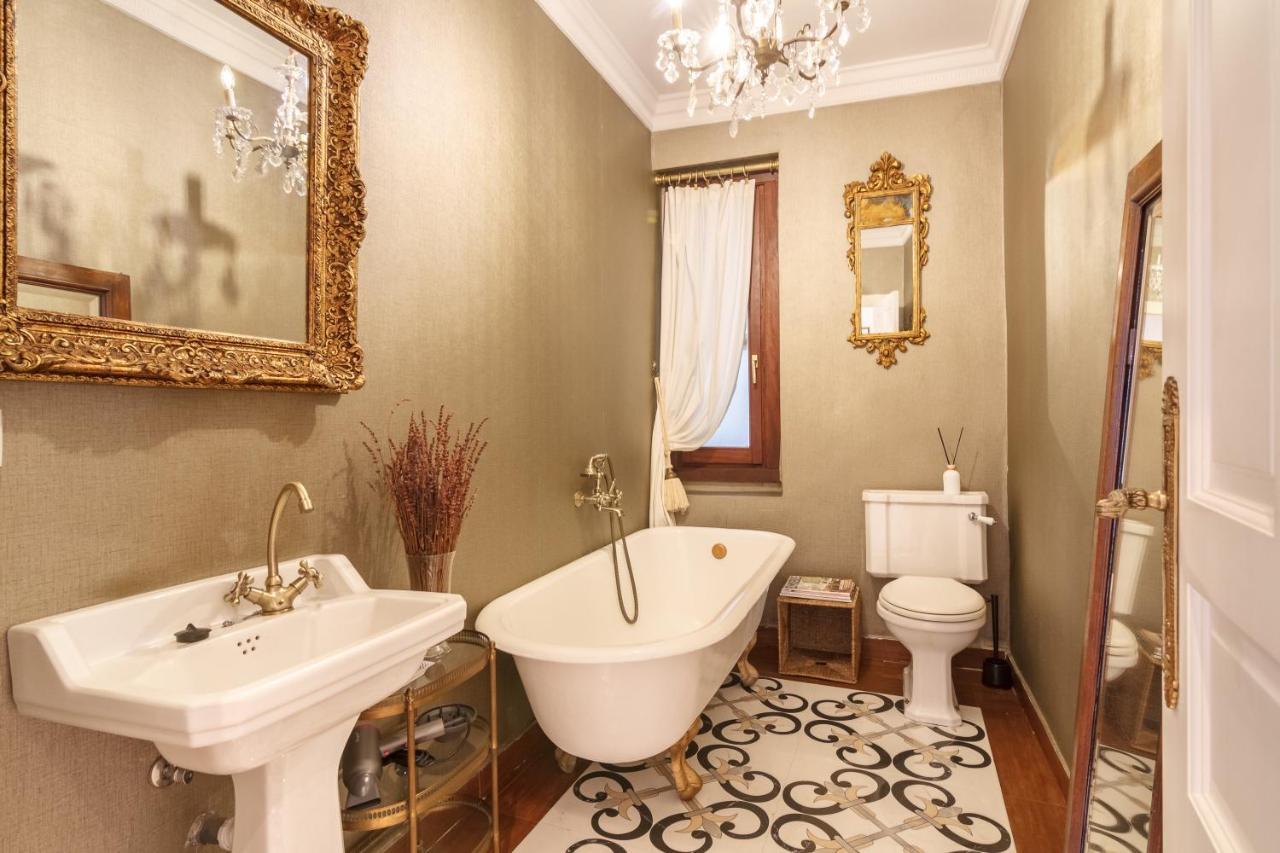 Amplio Y Elegante Con Diseno Vintage Apartment Portugalete Luaran gambar