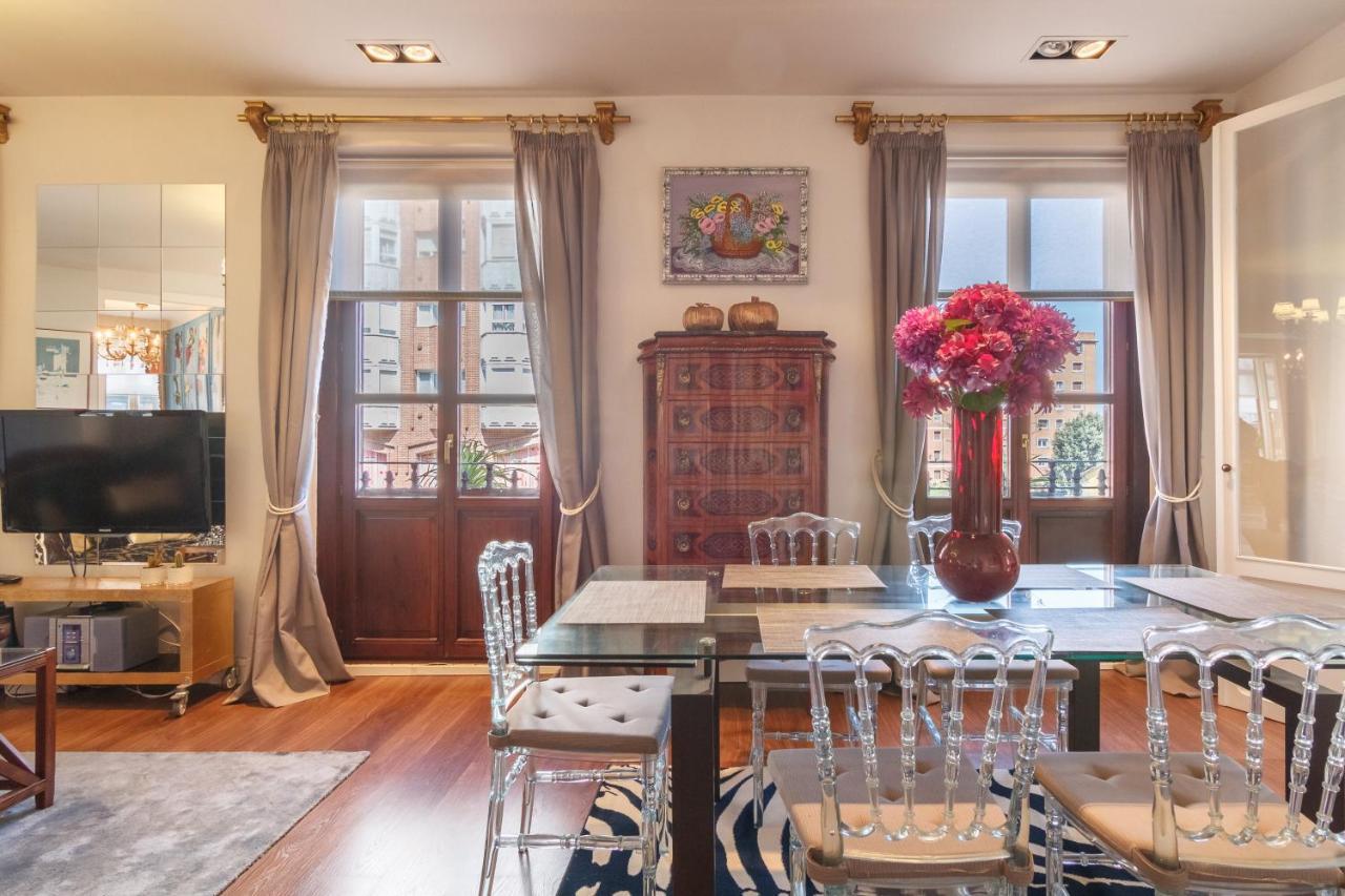 Amplio Y Elegante Con Diseno Vintage Apartment Portugalete Luaran gambar