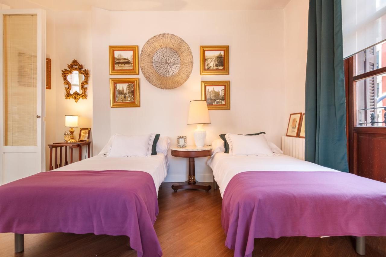 Amplio Y Elegante Con Diseno Vintage Apartment Portugalete Luaran gambar