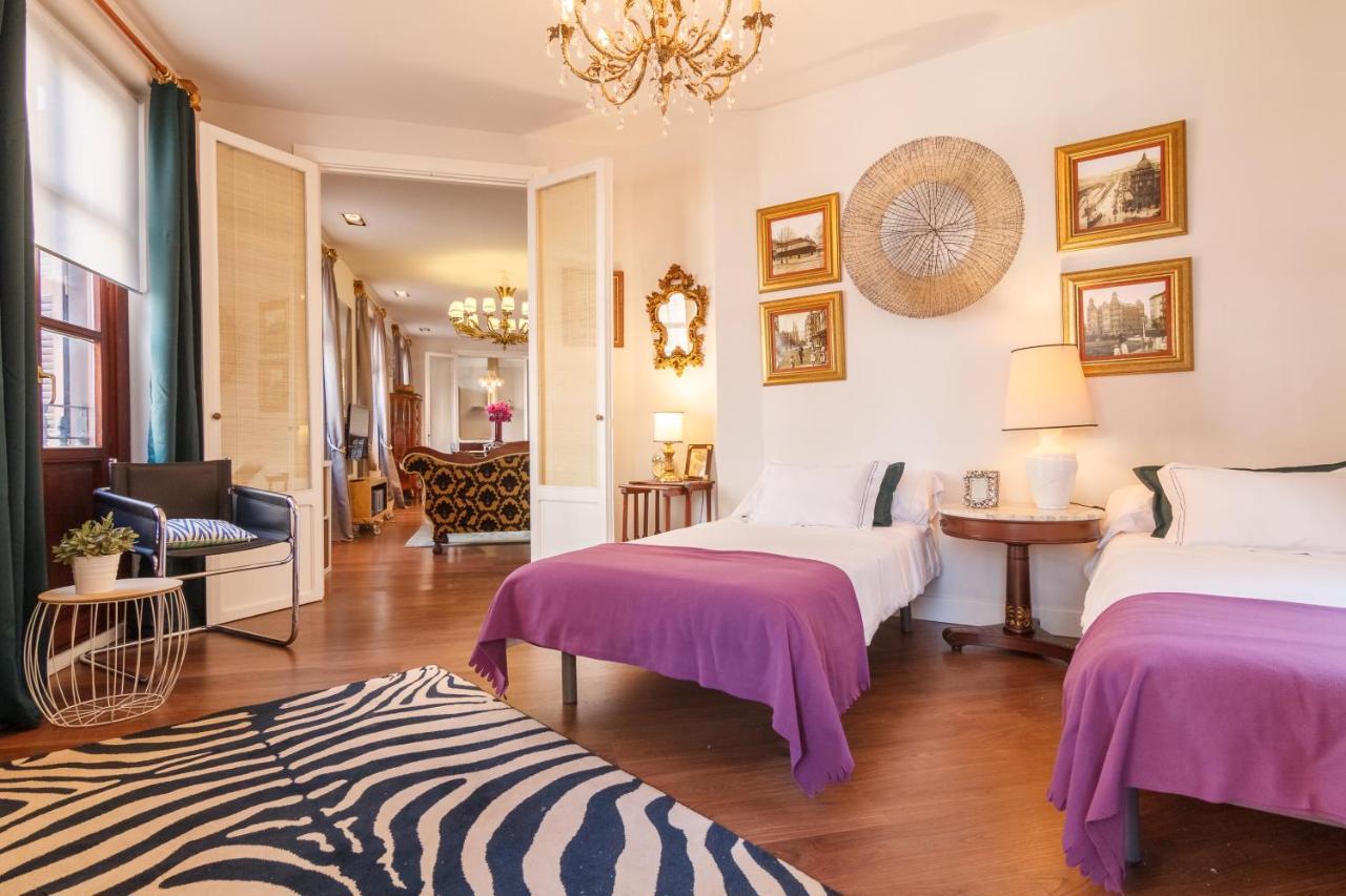 Amplio Y Elegante Con Diseno Vintage Apartment Portugalete Luaran gambar